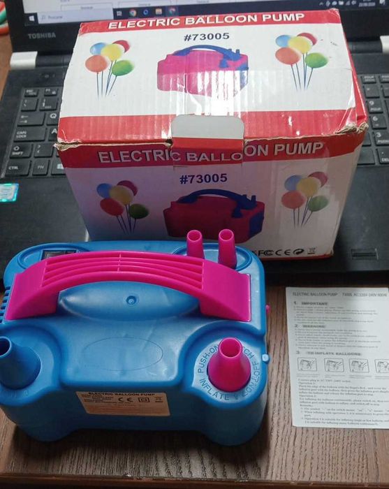 Bomba Elétrica Encher Balões #73005 600W Festas