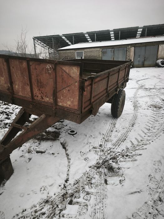 Причіп одноосний до трактора