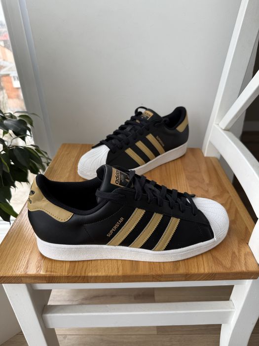 ОРИГІНАЛ 100% Adidas Superstar Leather | HP5498 шкіряні кросівки 44.5