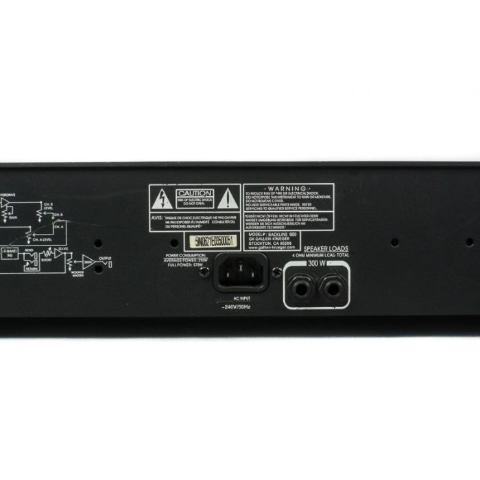 Gallien Krueger Backline 600 wzmacniacz basowy head