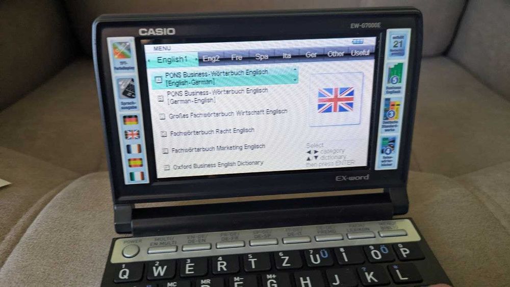 Casio Ex-Word EW-G6600C електронний словник