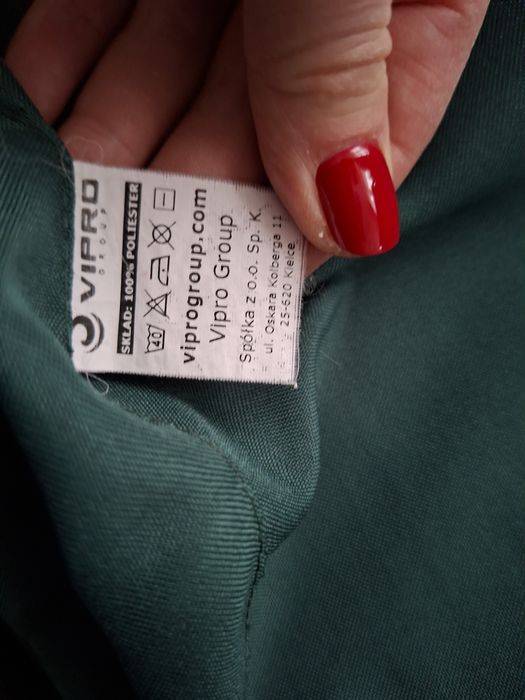 Trzy zielone zasłony