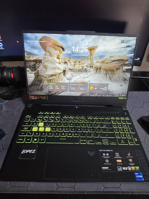 Portatil ASUS TUF Gaming F15 — RTX 4070 | i7-13620H | 16GB | 1TB