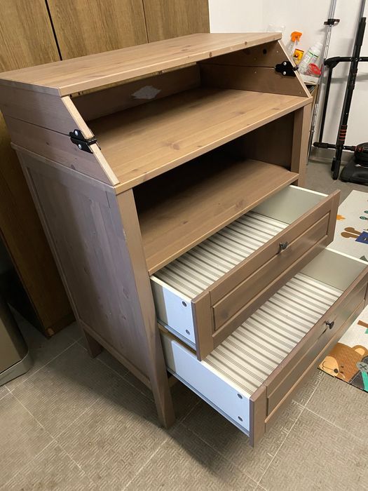 Cómoda/mudador de fraldas