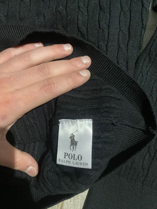 Malha Preta Polo Ralph Lauren