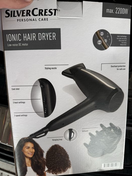 Silvercrest Suszarka Do Włosów Z Jonizacją 2200 W
