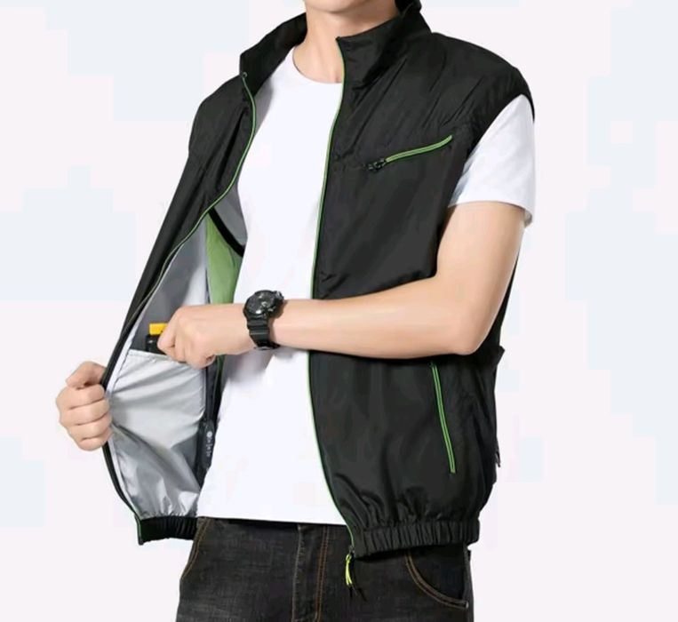 Casaco Ventilado Japonês para Campismo Obras Pesca