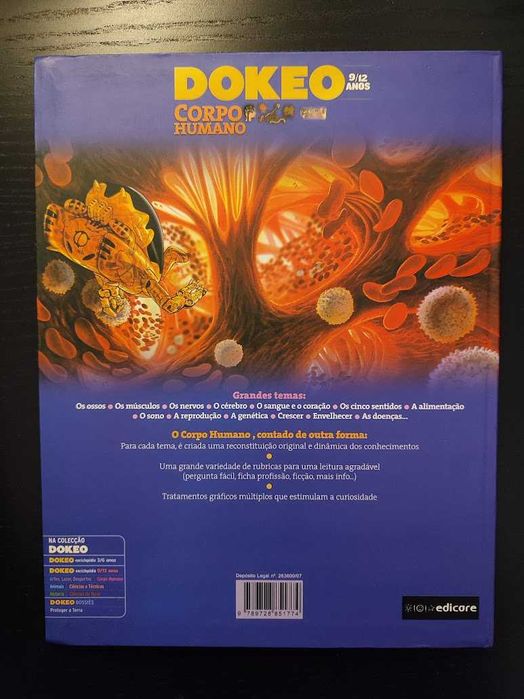 (Env. Incluído) Dokeo - Corpo Humano de Isabelle Bouillot-Jaugey