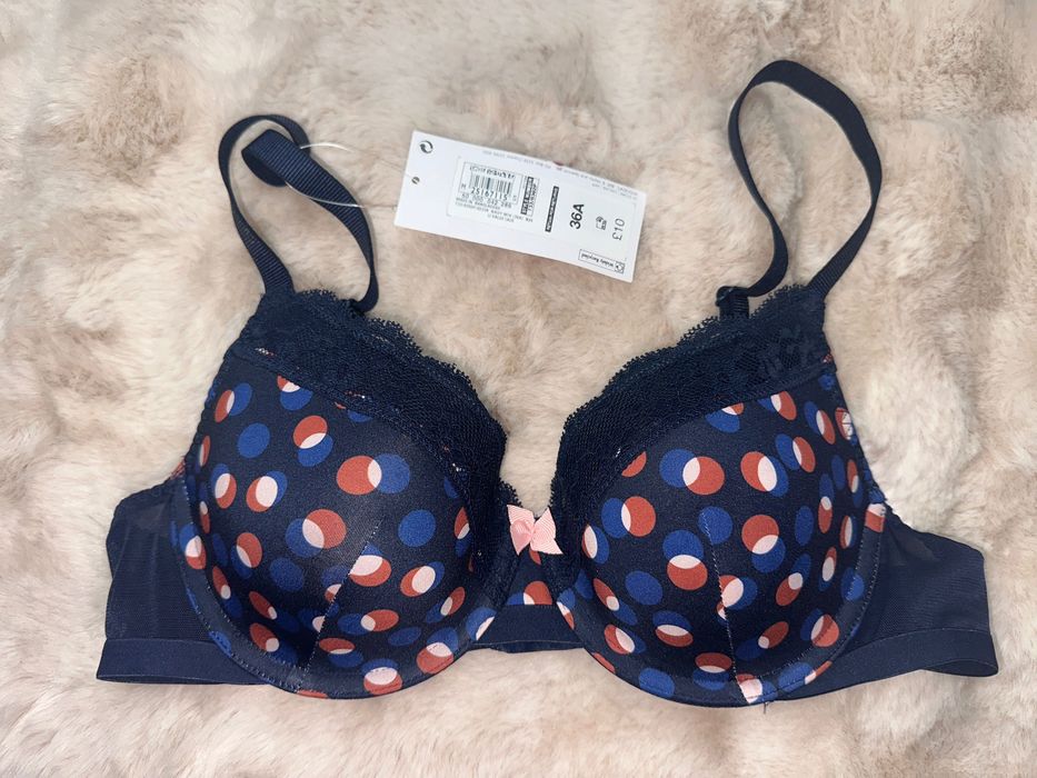 Marks &Spencer biustonosz usztywniany nowy 80 A