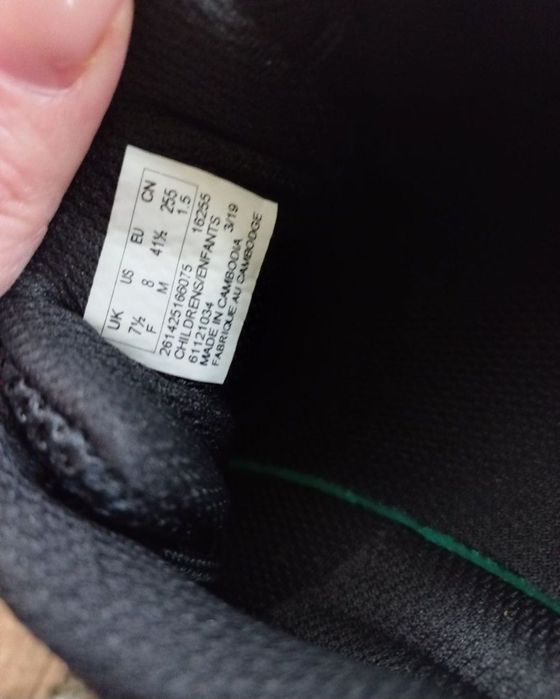Кеди кросівки Clarks 41.5р в см 26.5 уні