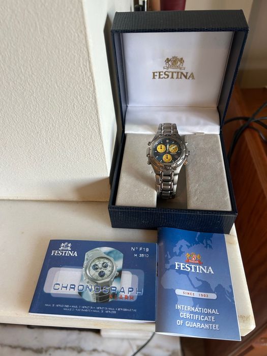 Relógio Festina Chronograph Alarm 2003