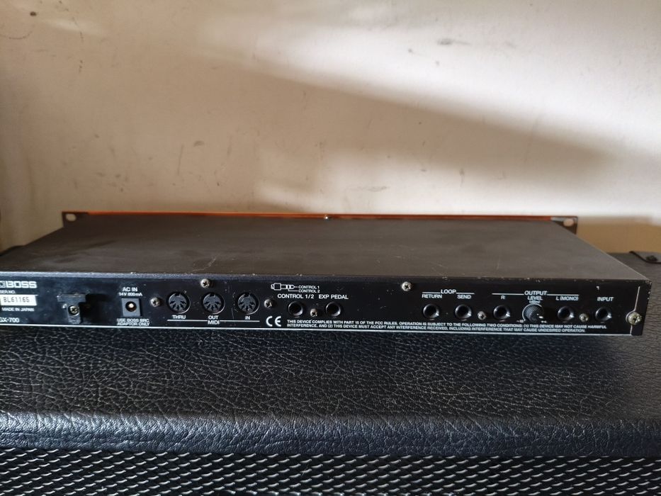 Boss GX-700 Guitar Processador de Efeitos