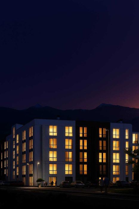 Двокімнатна квартира з гарним краєвидом