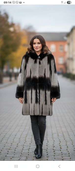 Натуральная шуба.