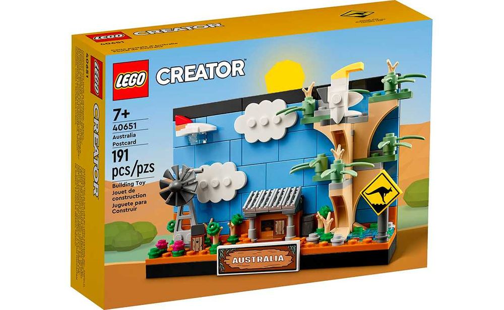 Новий Lego Creator 40651 Australia Postcard Листівка Австралія
