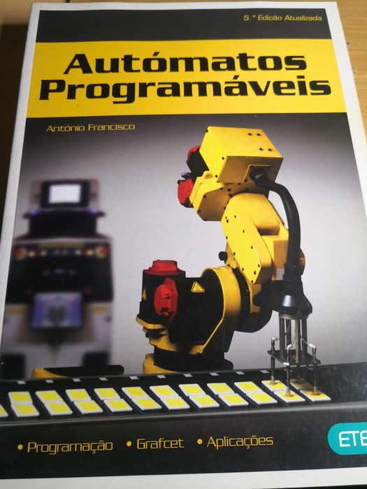 Lote Livros Técnicos C, PLC, Electrónica
