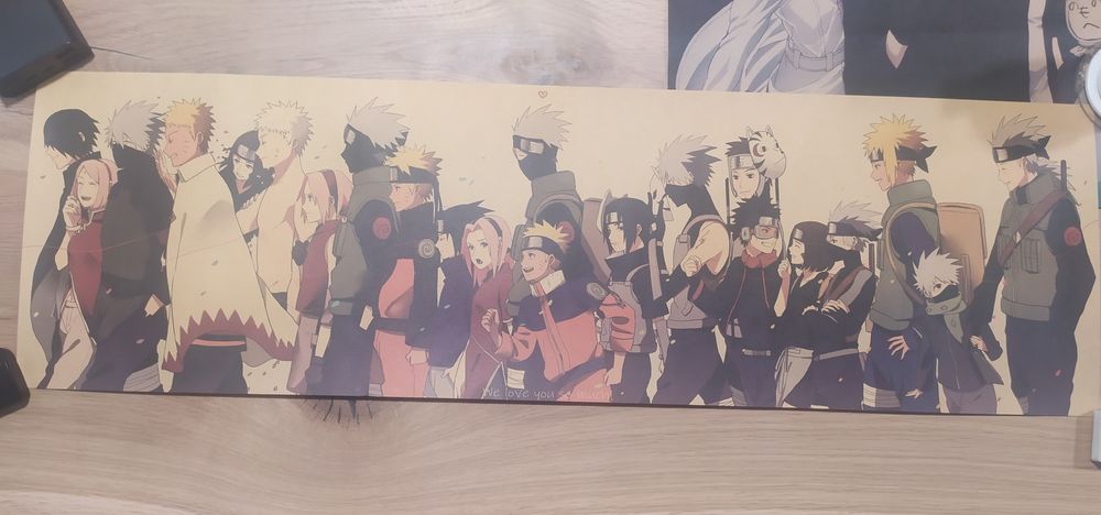 Аніме плакат, Наруто, anime poster, Naruto