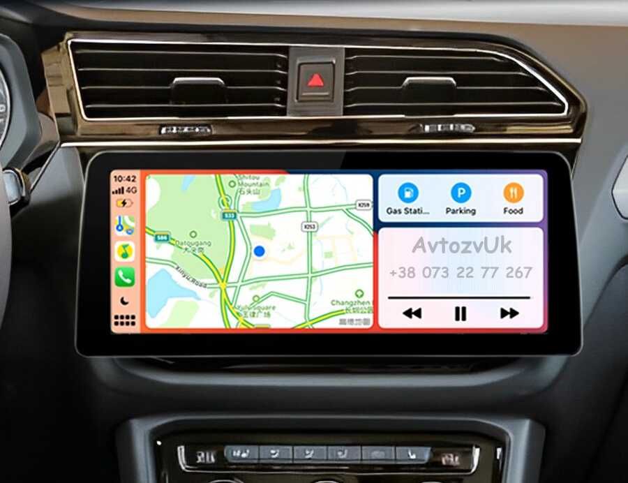 Магнітола TIGUAN Volkswagen GOLF + Тігуан Гольф CarPlay VW Андроїд 16