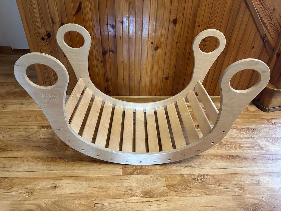 Bujak drewniany + zjeżdżalnia/drabinka + blat marki GOOD WOOD