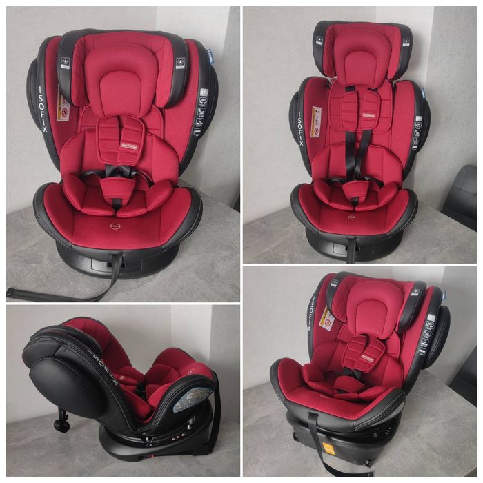 Автокрісло El Camino Evolution 0-36 кг ізофікс поворотне