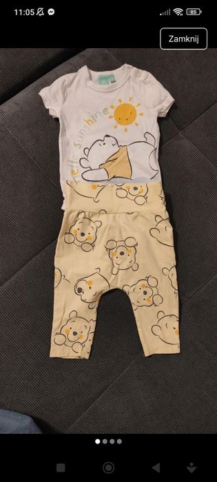 Komplet Kubuś Puchatek rozm.68