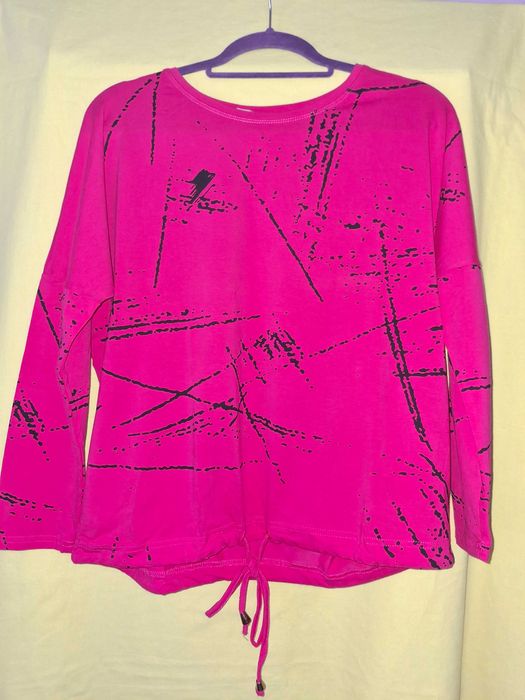 Bluzka damska z długim rękawem