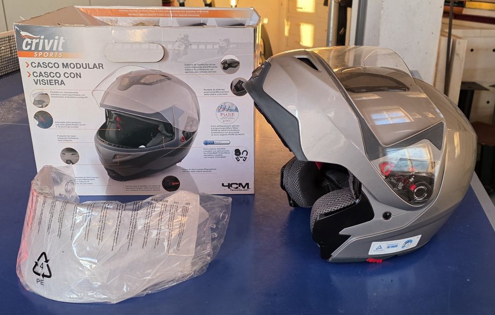 Capacete modular, tamanho S