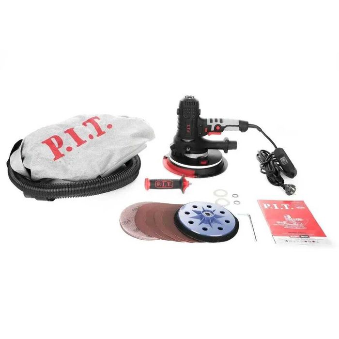 Шліфмашина для стін та стель P.I.T лед 180мм 2000Вт 2200Вт 2500об стен