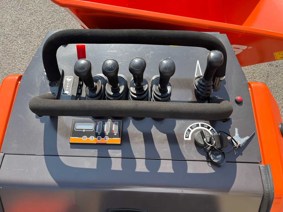 Minidumper de lagartas M8000R-BS 800 kg Descarga lat.–13.5cv – E-start