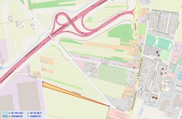 Działka Łyszkowice 94/4