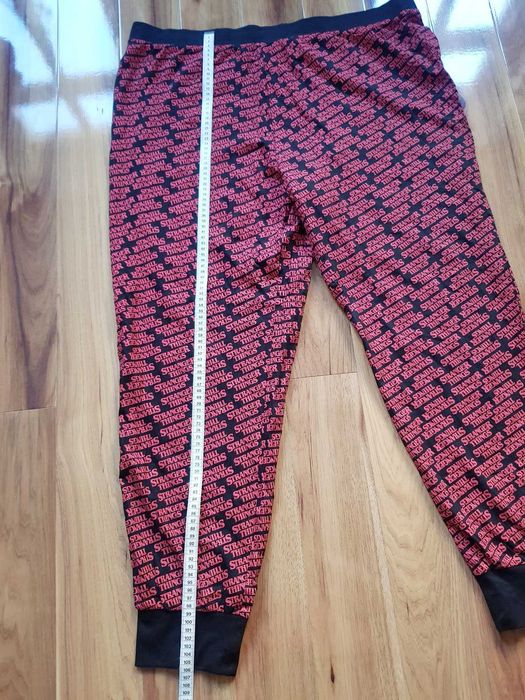 Spodnie Stranger Things Netflix Tesco czerwone czarne 2XL bawełna