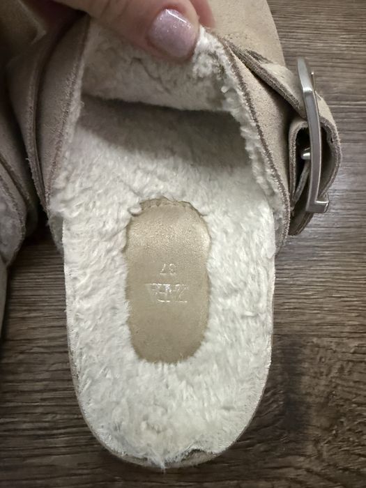 Zara клогі утеплені