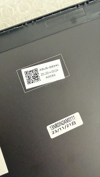 Верхня кришка матриці ASUS ROG Strix SCAR 18 G834J