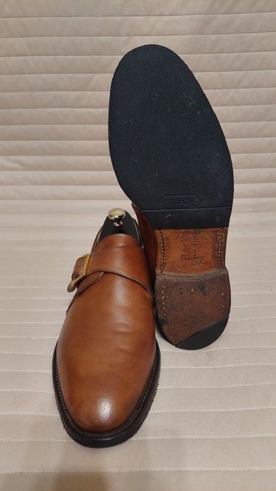 Кожанные монки Barker (обувь,ботинки,кроссовки, одежда,джинсы)