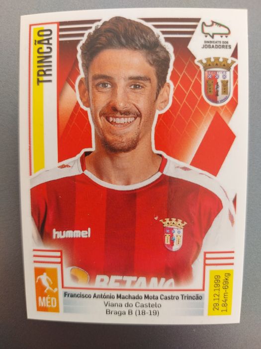 Cromo do Trincão n.100 Futebol 19/20