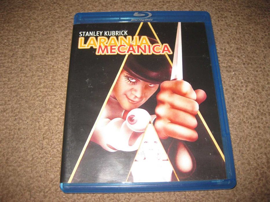 Blu-Ray "Laranja Mecânica" de Stanley Kubrick/Raro!