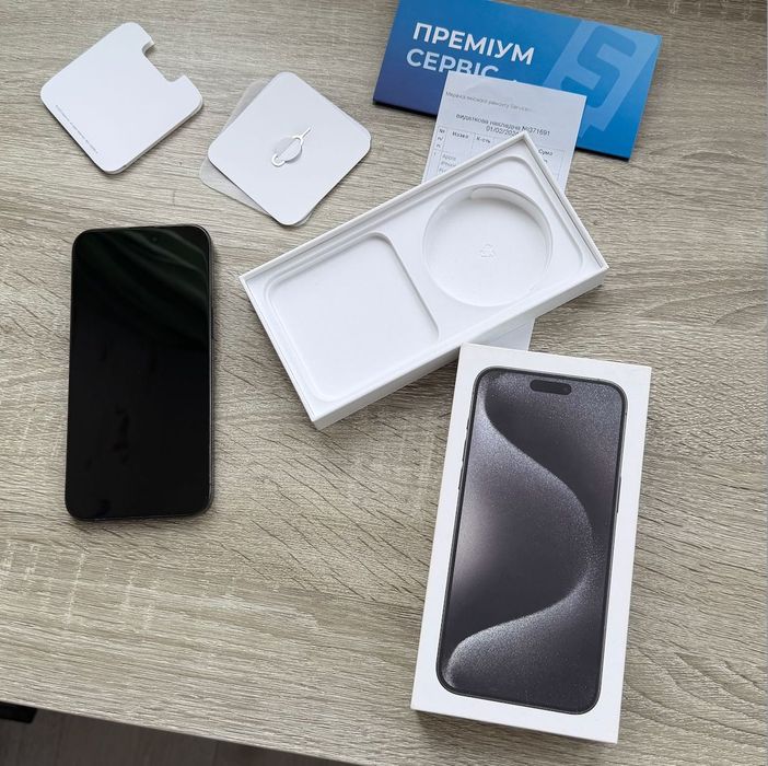 Apple iPhone 15 Pro Max 256GB Black Titanium