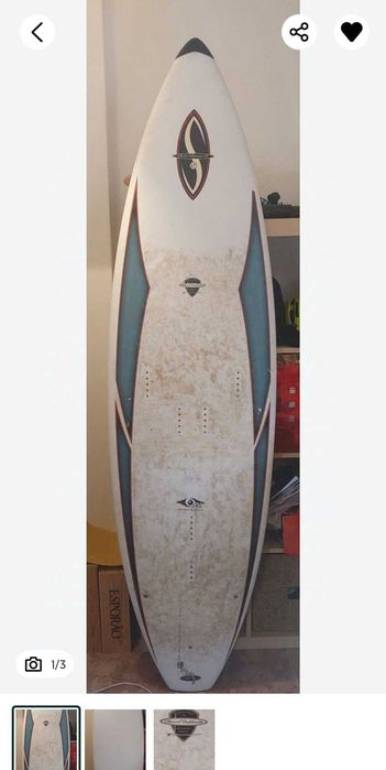 Malibu 7 Funboard 6.8 Evolution surfboard prancha de surf NSP Torq FCS