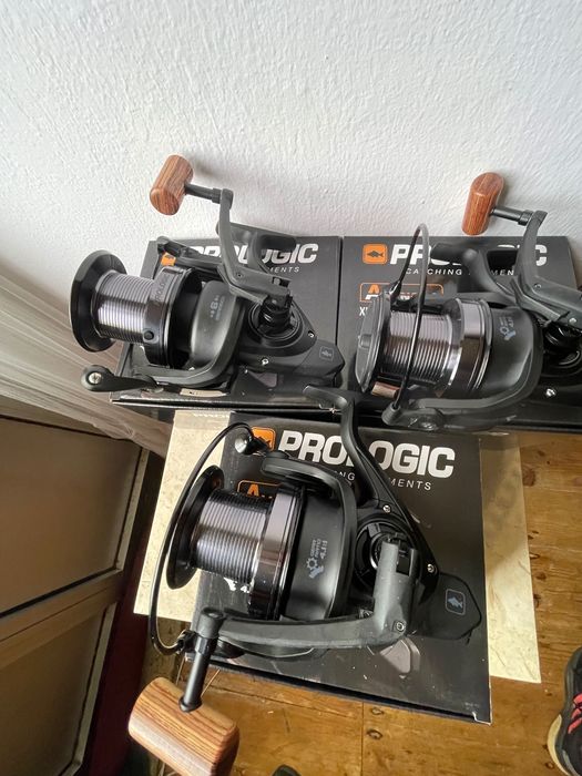 3 x carretos Prologic XD 8000 FD