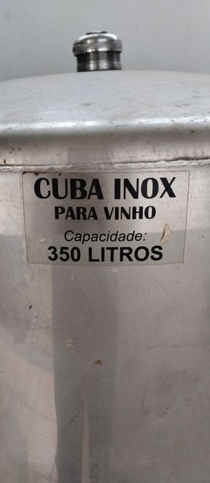 Cuba em inox com pouco uso