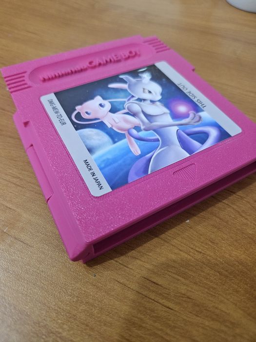 Cartucho Gameboy porta jogos switch 3D