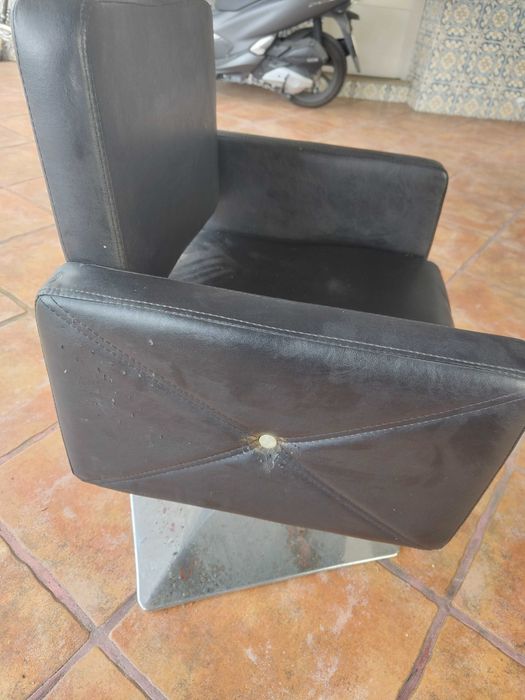 Rampa lavagem e cadeira de corte