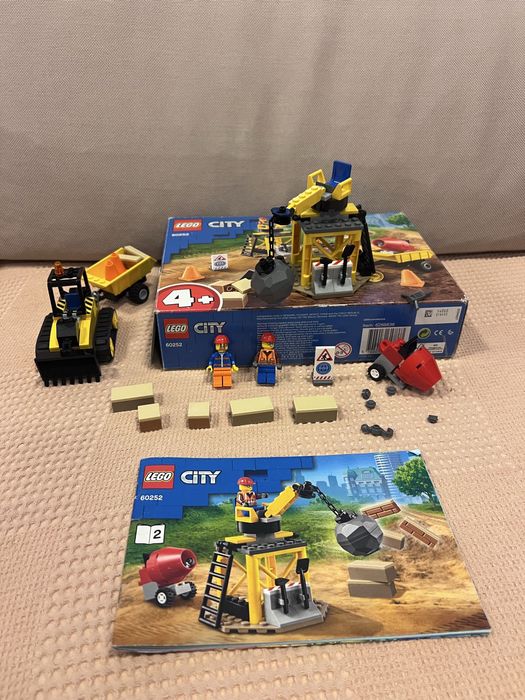 LEGO City Great Vehicles Будівельний бульдозер (60252)