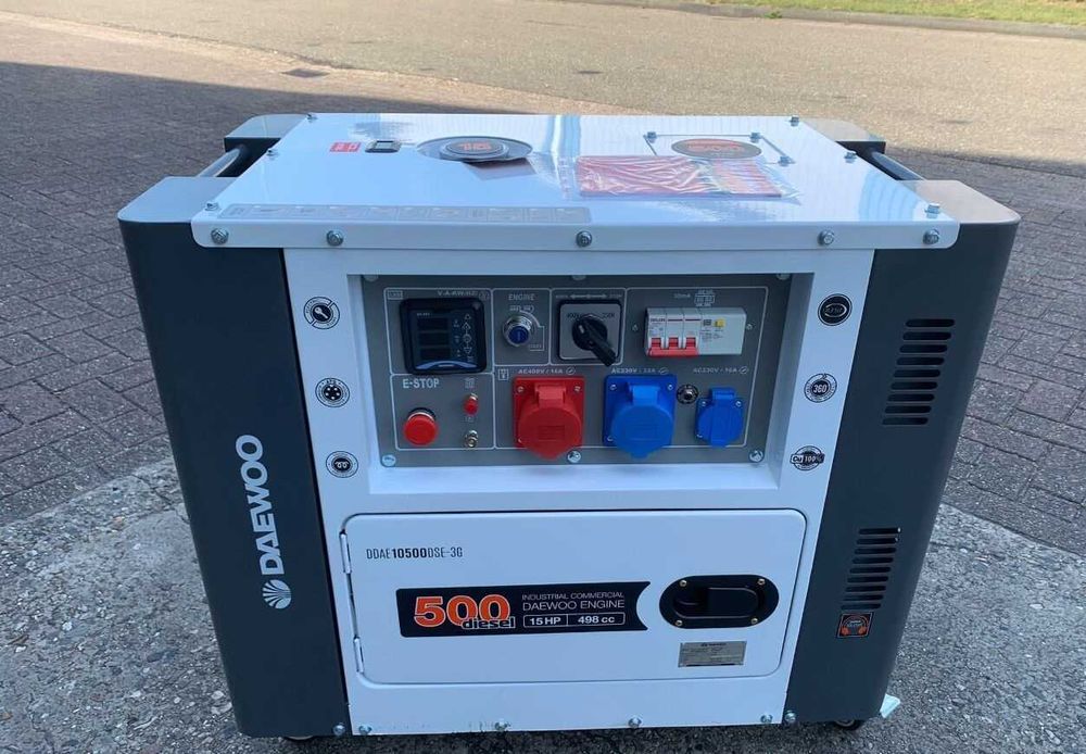 Agregat generator prądotwórczy Daewoo DDAE10500DSE-3G 8.1 kW nowy