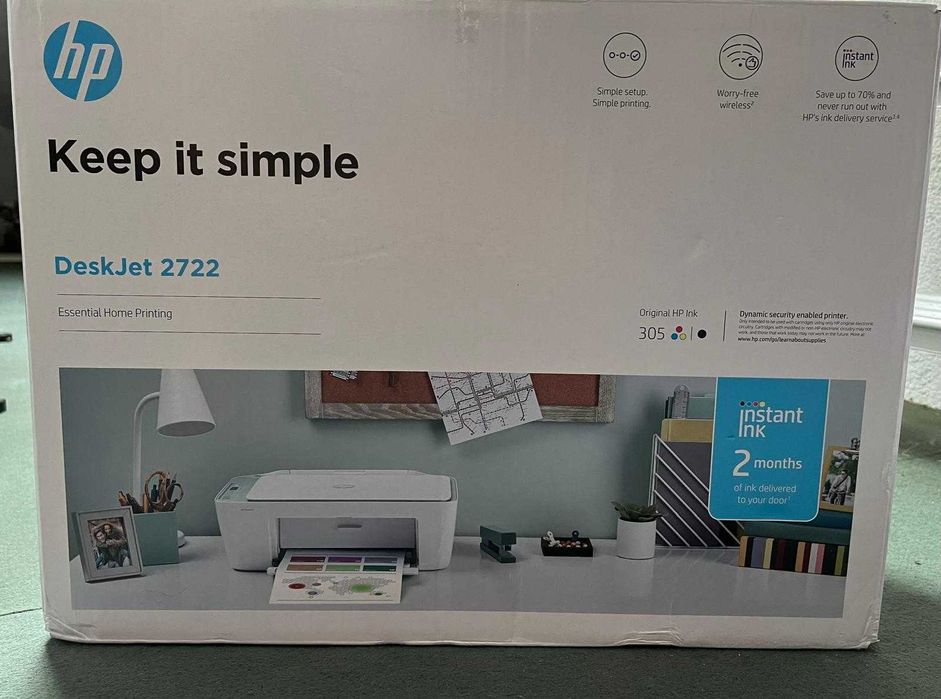 Impressora - HP Deskjet 2722 - como nova