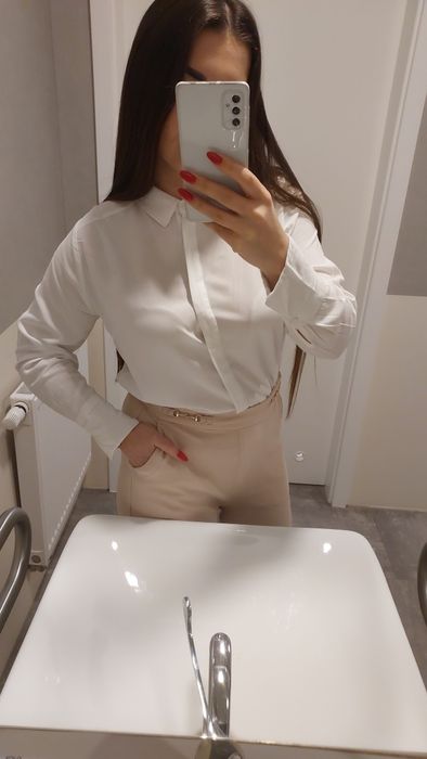 Biała koszula new Yorker amisu 36 kołnierzyk