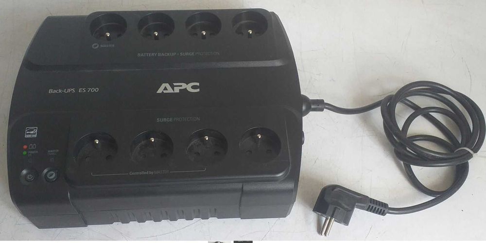 Zasilacz awaryjny UPS APC Back-UPS ES 700, 8 gniazd, bez akumulatora