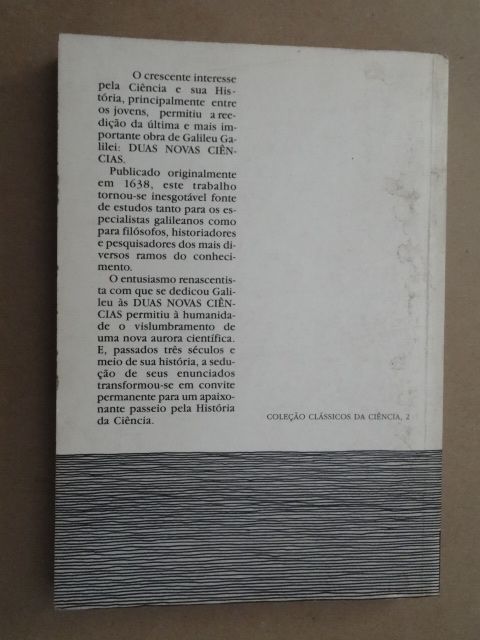 Duas Novas Ciências de Galileu Galilei