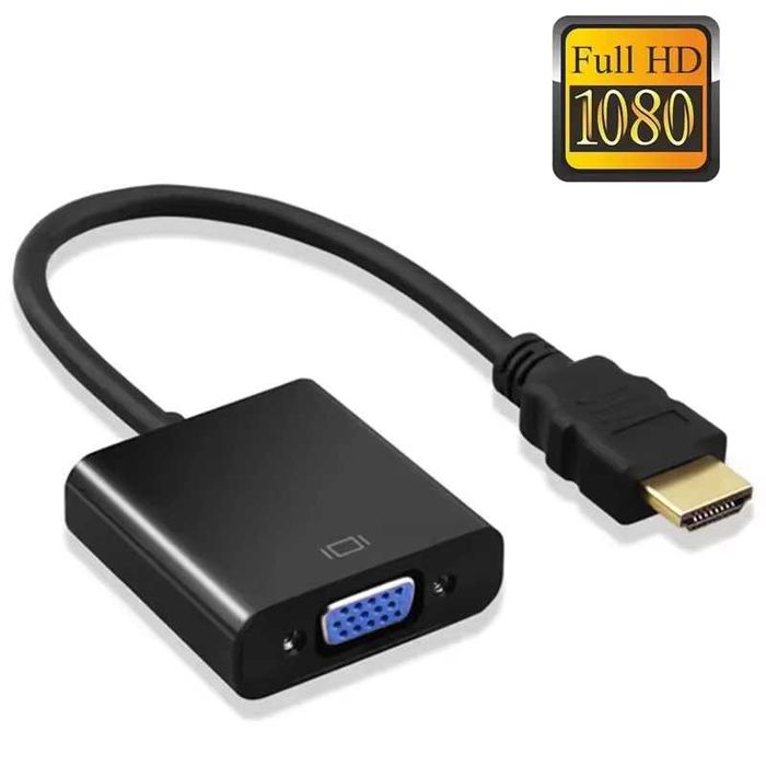 HDMI в VGA перехідник переходник адаптер конвертер