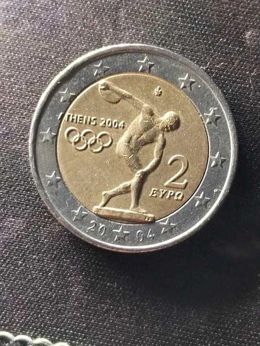 2€ Moeda comemorativa Athena (2004)